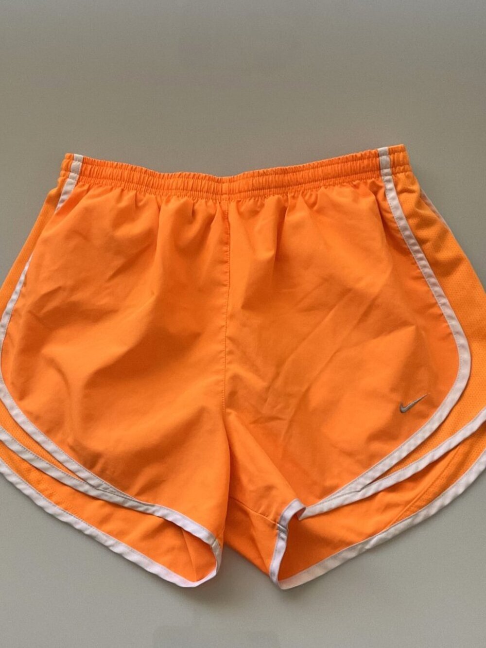 Nike Vibrant Orange Dri-Fit Running Shorts